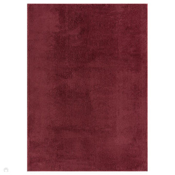 Washable Comfy Plain CMF00 Red Rug-Desire Rugs-Rug Love - The Most Loved Rug Store
